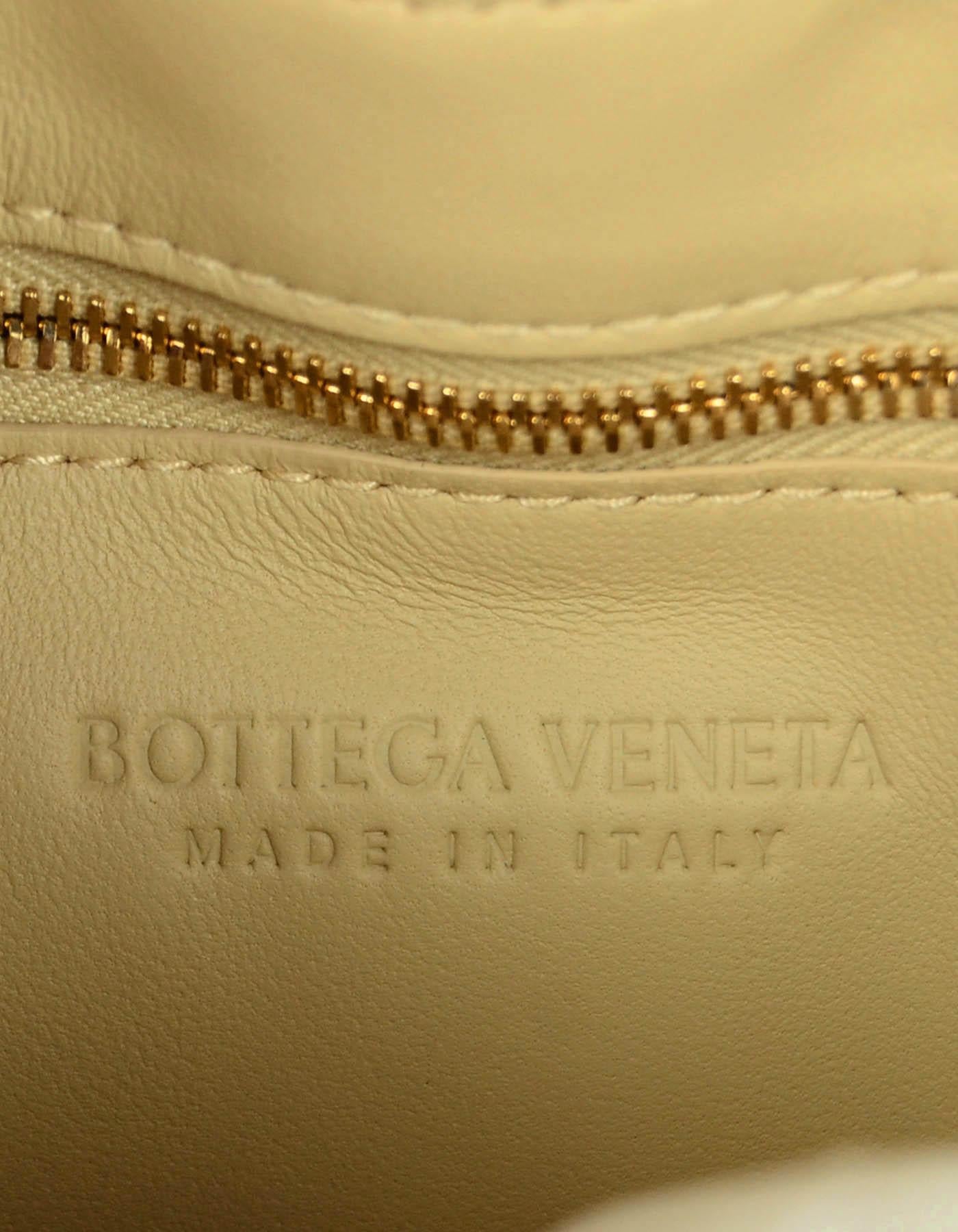 Bottega Veneta Porridge Intrecciato Leather Padded Chain Cassette Bag rt $5, 000 2