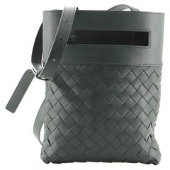 Bottega Veneta mini cross-body bag in black intrecciato nappa (Leather)  ref.403966 - Joli Closet