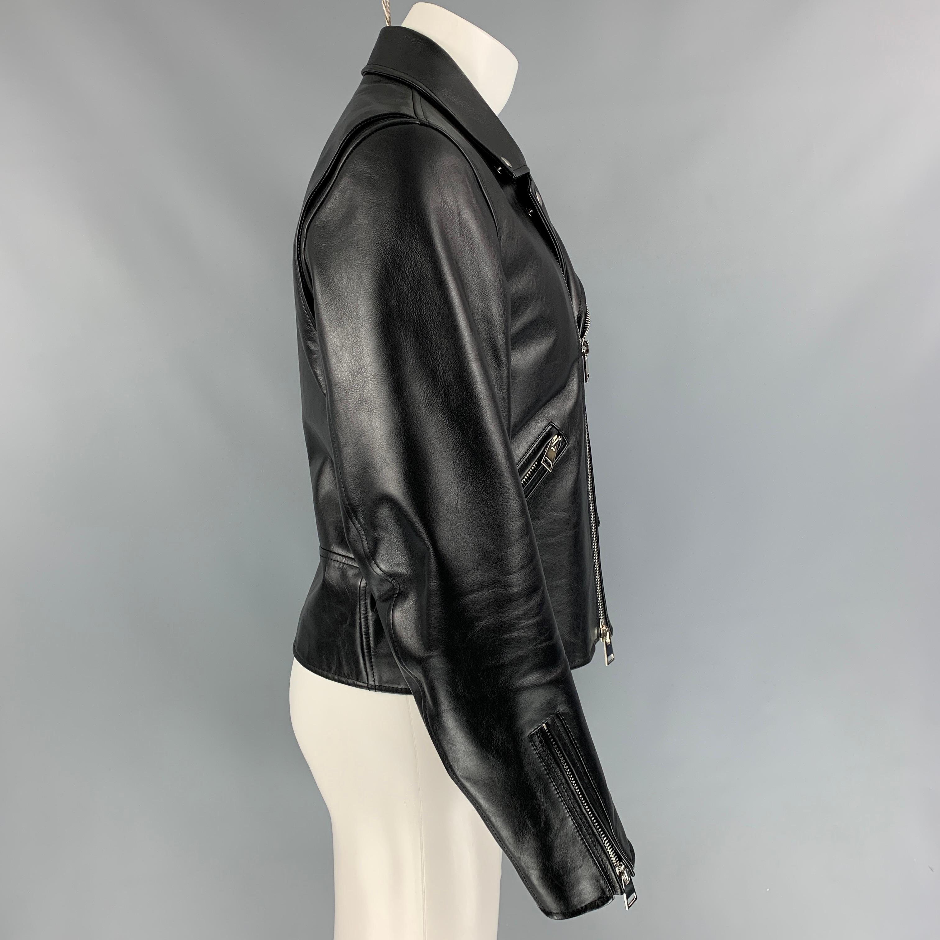bottega veneta leather jacket