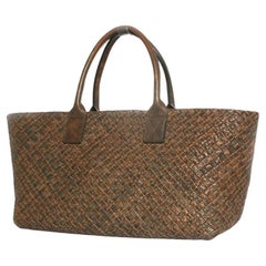 Bottega Veneta, Cabas tote in color kaki