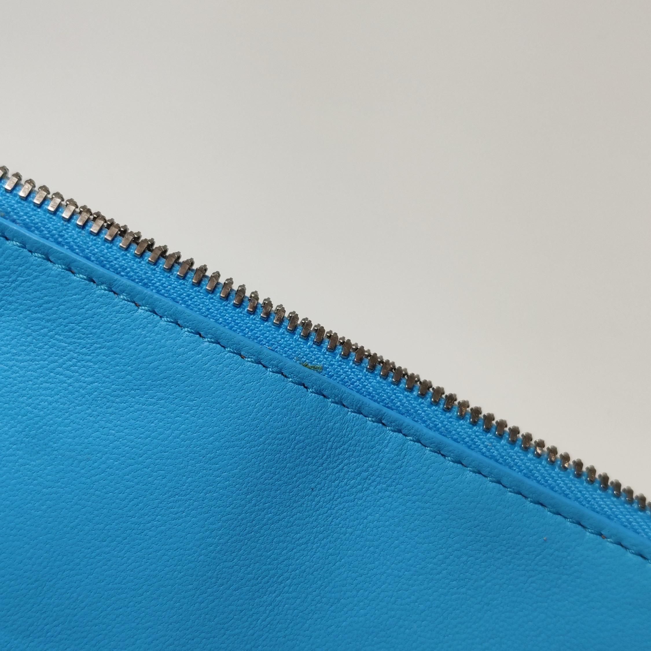 Bottega Veneta Cabat Large Bleu Large Intreccio Leather Brown Suede Tote Bag en vente 10