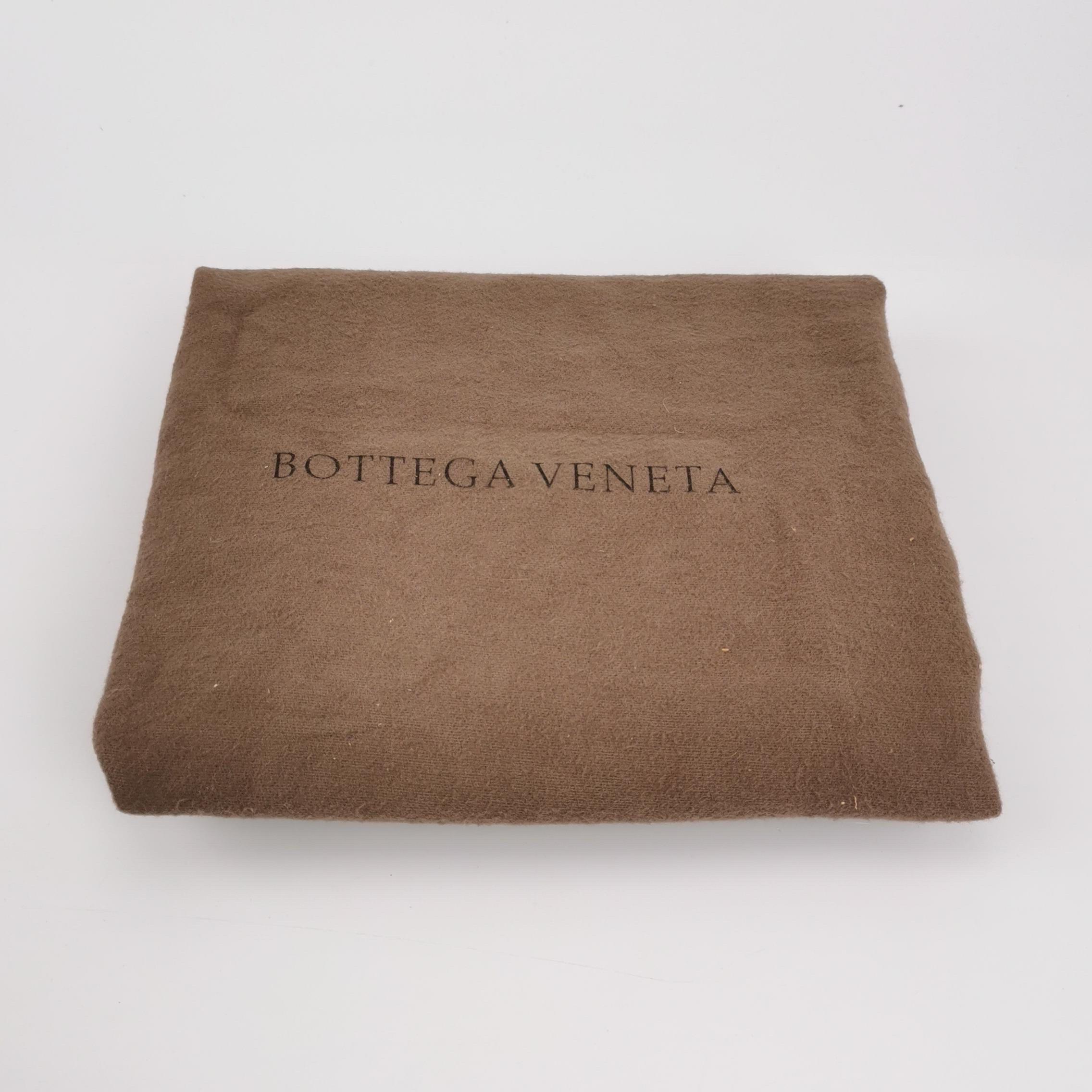 Bottega Veneta Cabat Large Bleu Large Intreccio Leather Brown Suede Tote Bag en vente 4