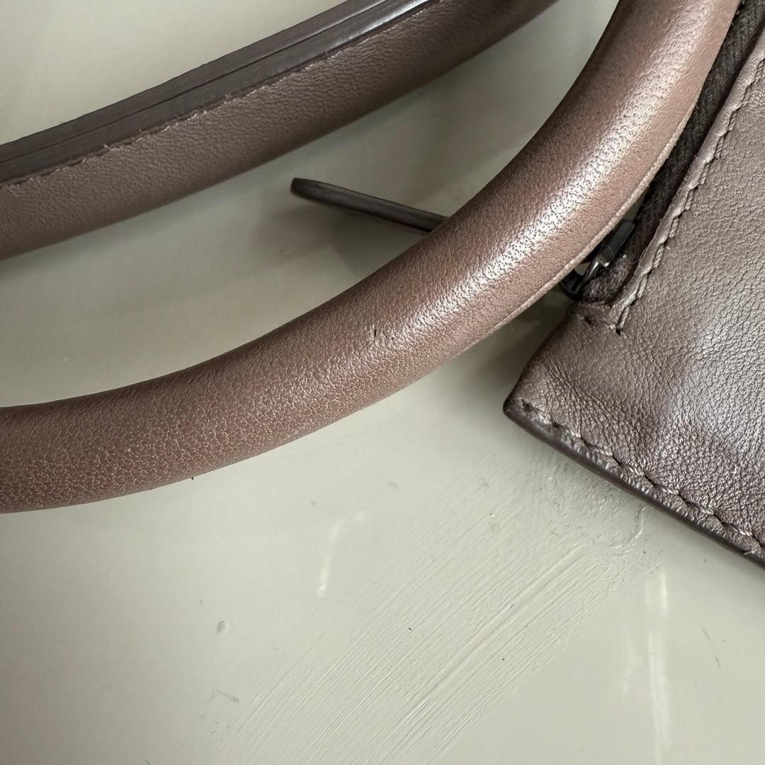 Bottega Veneta Cabat Large Intreccio Leather Tote Bag Grey 40-43cm For Sale 5