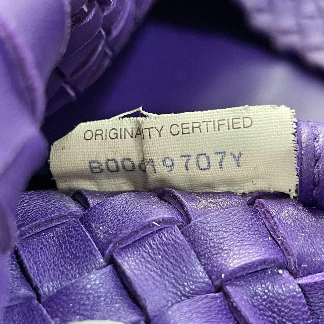 Bottega Veneta Cabat Bolso Tote Grande de Piel Intreccio Morado con Bolsita 40cm en venta 3