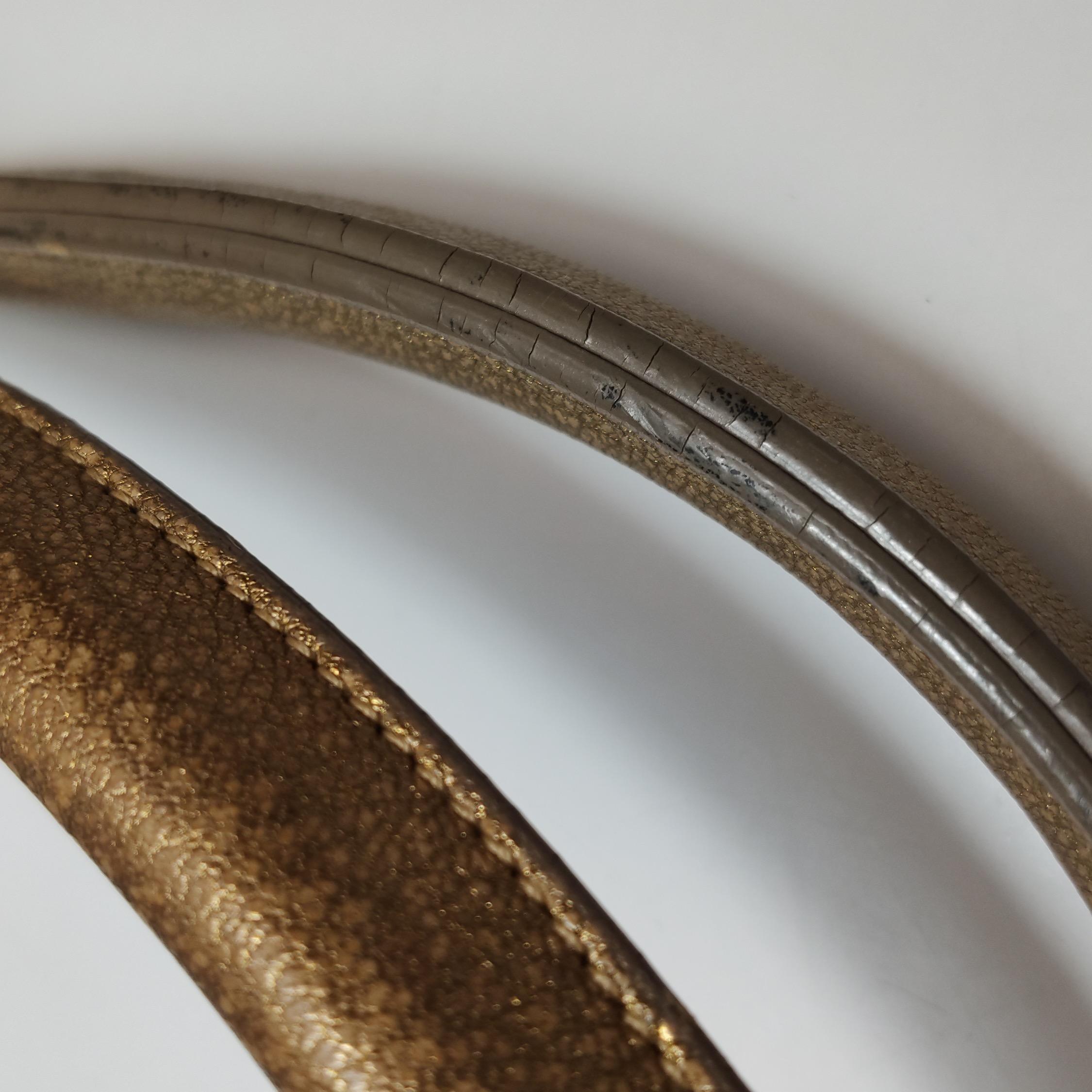 Bottega Veneta Cabat PM Intreccio in pelle Bottega Intreccio Oro 32cm in vendita 6