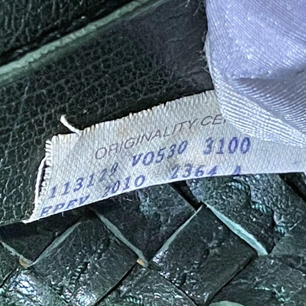 Bottega Veneta Cabat Tote Dark Green Intreccio Leather 45cm 7