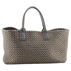 Bottega Veneta Cabat Fourre-tout brodé Intrecciato Nappa Moyen