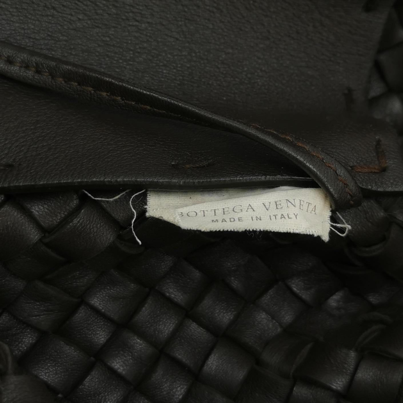 Bottega Veneta Cabat Tote Intreccio Leather Dark Chocolate Brown 45cm For Sale 1