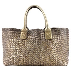 Bottega Veneta Cabat Tote Textured Intrecciato Leather Medium