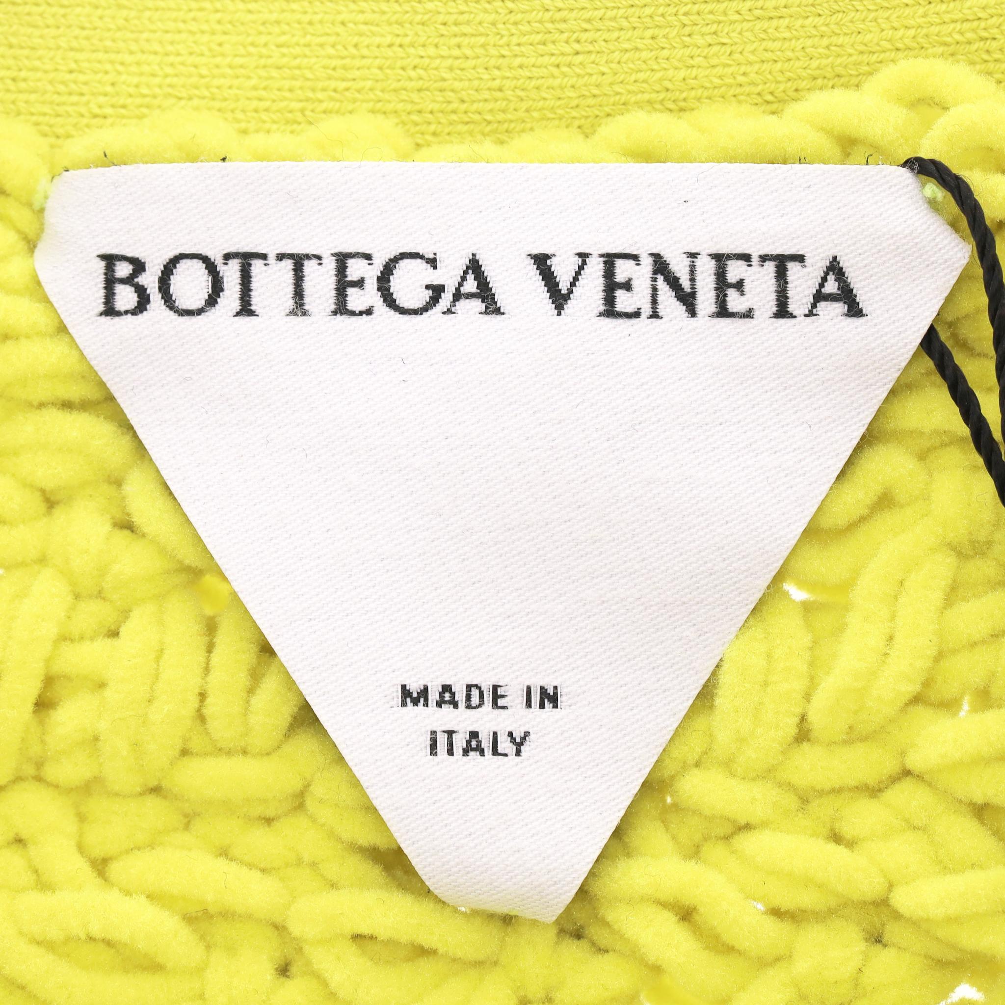 Bottega Veneta - Minigonna in ciniglia a maglia a cavi in vendita 2