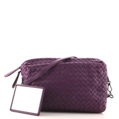 Bottega Veneta Camera Crossbody Bag Intrecciato Nappa Small