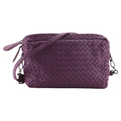 Bottega Veneta Camera Crossbody Bag Intrecciato Nappa Small