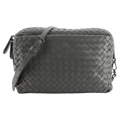 Bottega Veneta Camera Crossbody Bag Intrecciato Nappa Small