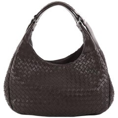 Bottega Veneta Campana Hobo Intrecciato Nappa Small