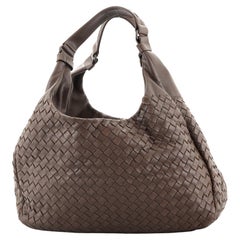 Bottega Veneta Campana Hobo Intrecciato Nappa Small
