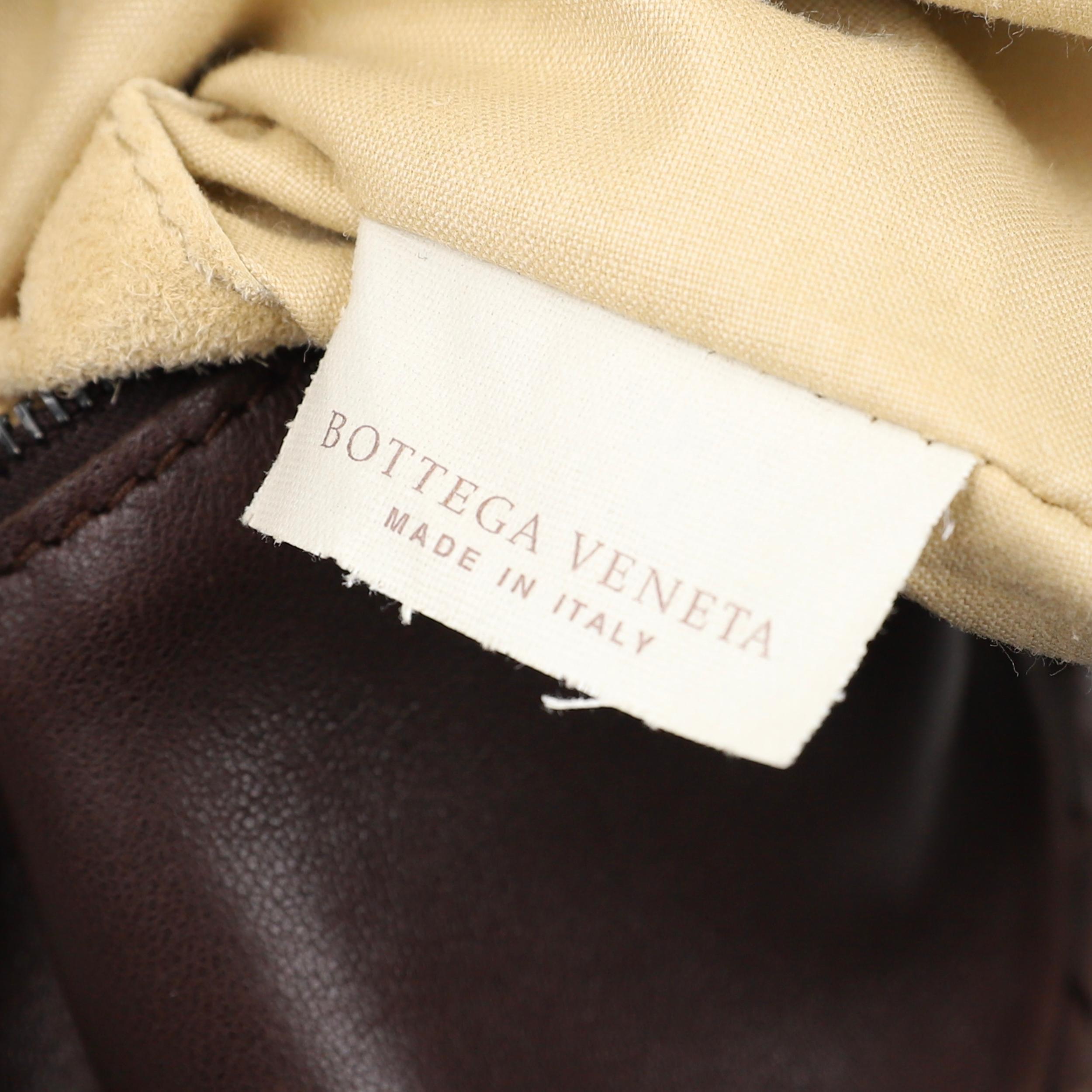 Bottega Veneta Campana leather handbag In Good Condition In Rīga, LV