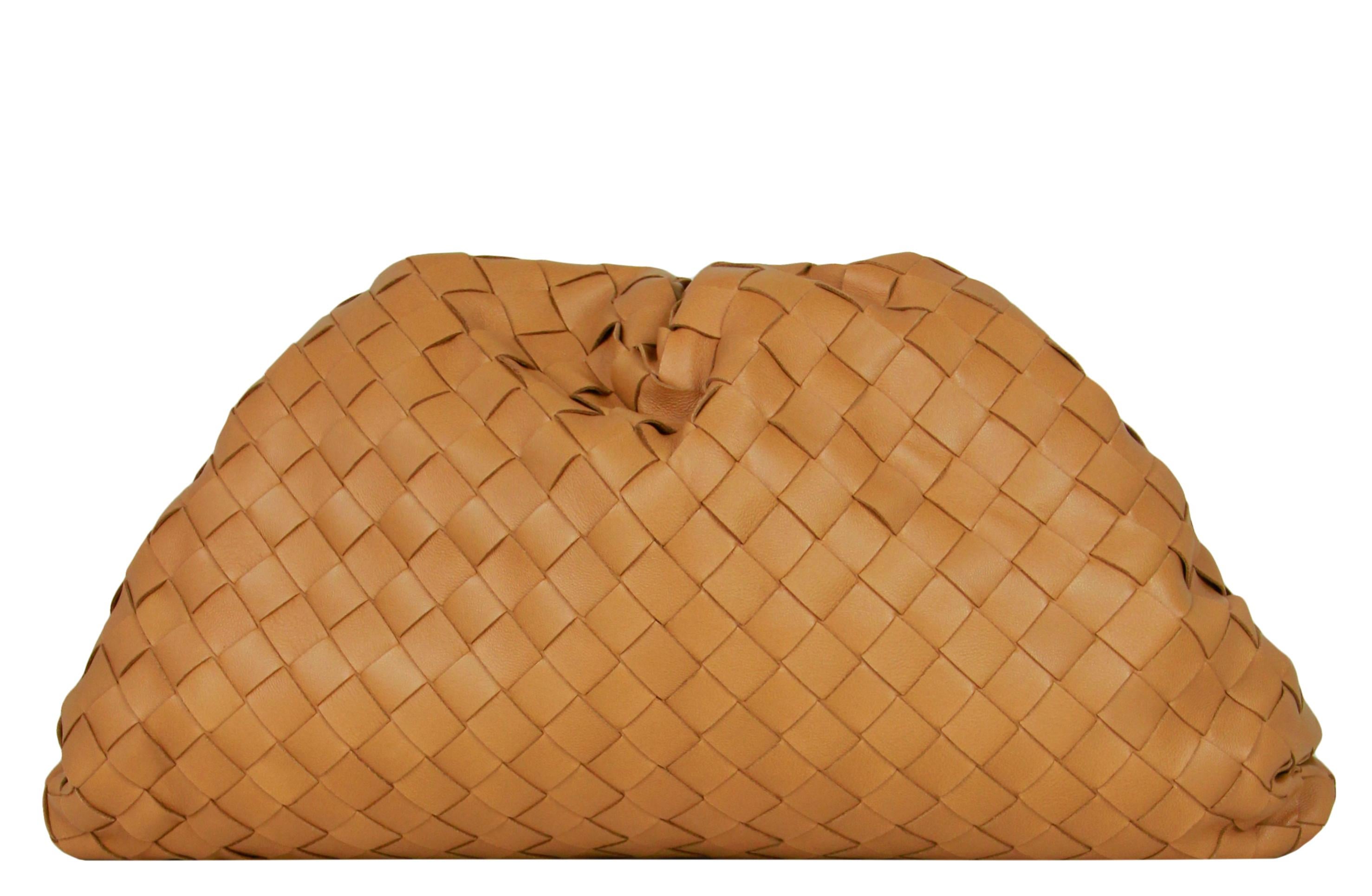 bottega veneta mini pouch caramel