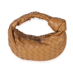 Bottega Veneta Caramel Nappa Intrecciato Mini Jodie