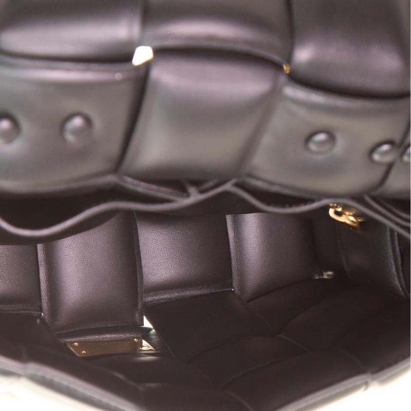 Bottega Veneta Cassette Chain Crossbody Bag Padded Maxi Intrecciato Leather 1