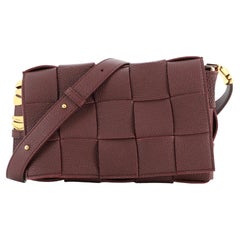 Bottega Veneta Cassette Crossbody Bag Maxi Intrecciato Grained Leather