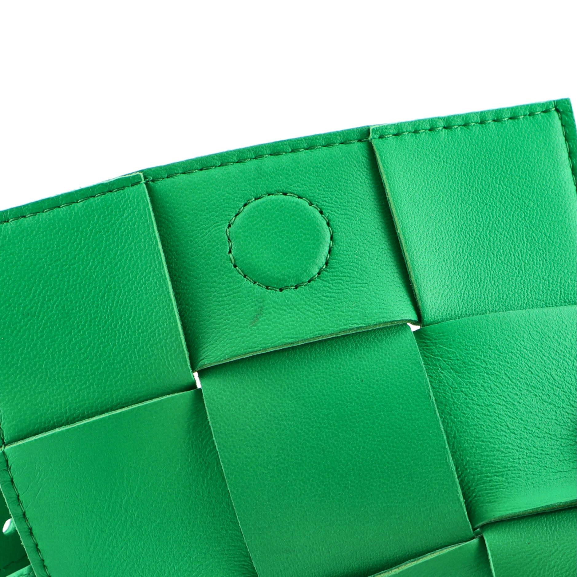 Bottega Veneta Cassette Crossbody Bag Maxi Intrecciato Leather Extra Mini 2