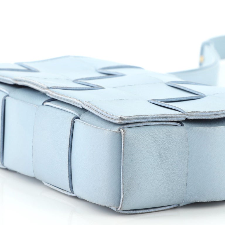 Bottega Veneta Cassette Crossbody Bag Maxi Intrecciato Leather at