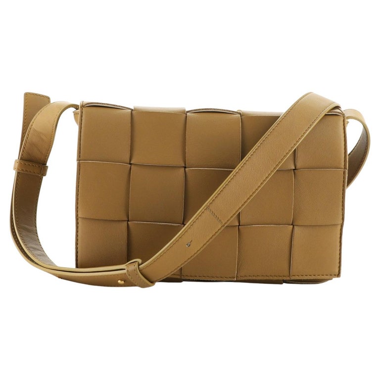 Bottega Veneta Cassette Crossbody Bag Maxi Intrecciato Leather at 1stDibs