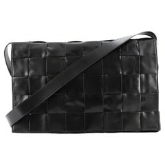 Bottega Veneta Cassette Crossbody Bag Maxi Intrecciato Leather Large
