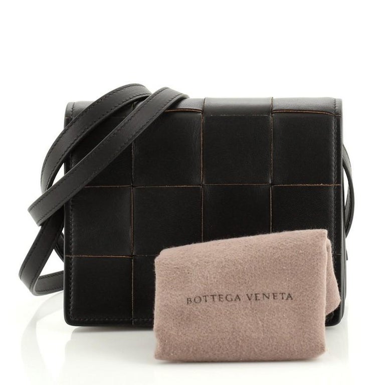 Bottega Veneta Cassette Crossbody Bag Maxi Intrecciato Leather Mini at  1stDibs
