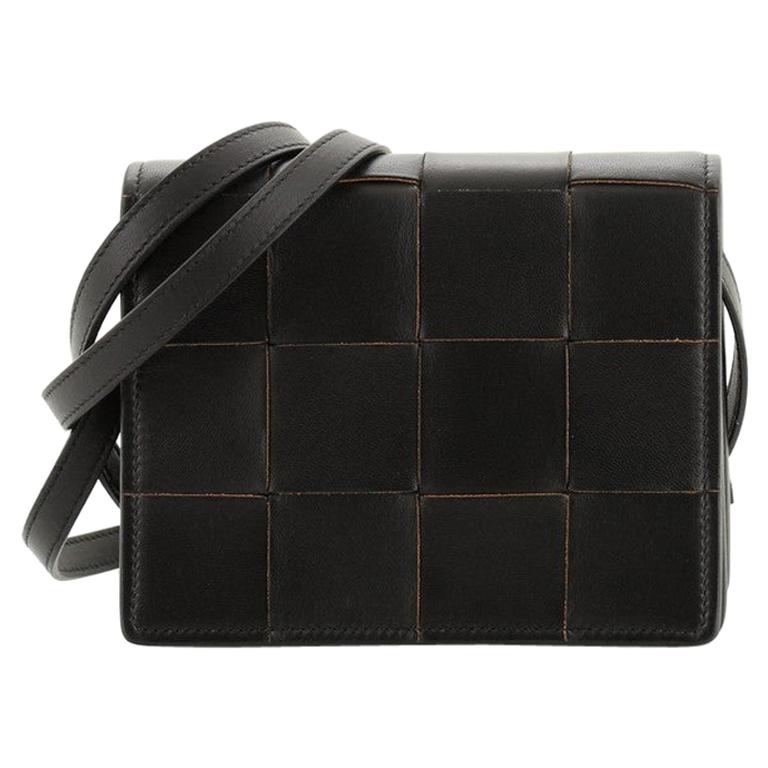 Bottega Veneta - Cassette Mini Intrecciato Leather Shoulder Bag