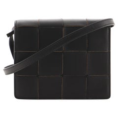 Bottega Veneta Cassette Crossbody Bag Maxi Intrecciato Leather Mini