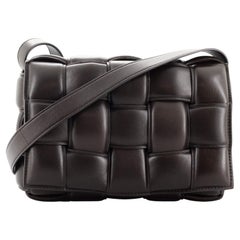 Bottega Veneta Cassette Crossbody Bag Padded Maxi Intrecciato Leather
