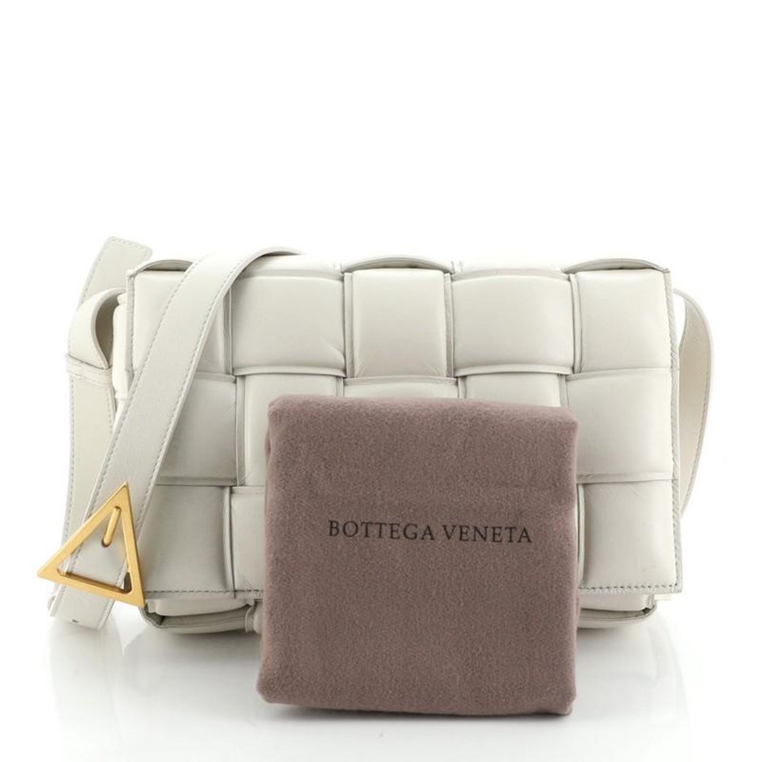 Bottega Veneta Cassette Crossbody Bag Padded Maxi Intrecciato