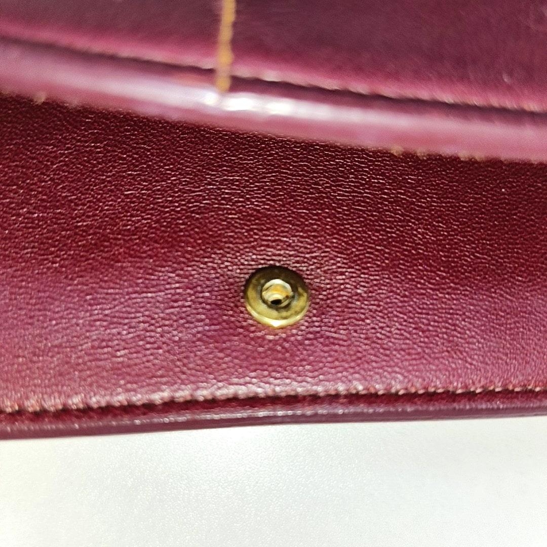 Bottega Veneta Cassette Mini Burgundy Leather Crossbody Bag 4