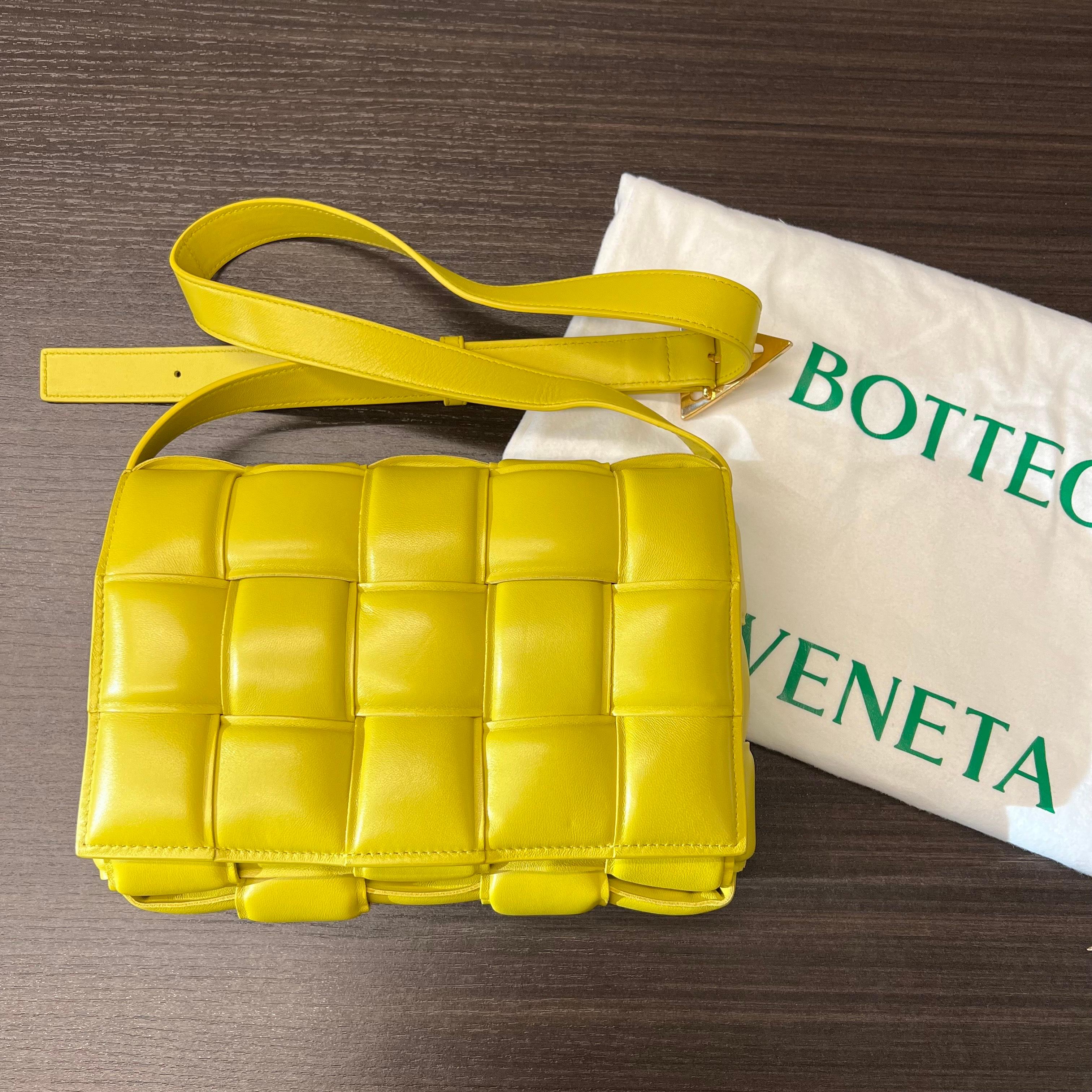 Women's Bottega Veneta Cassette Padded Lambskin Leather Crossbody Bag