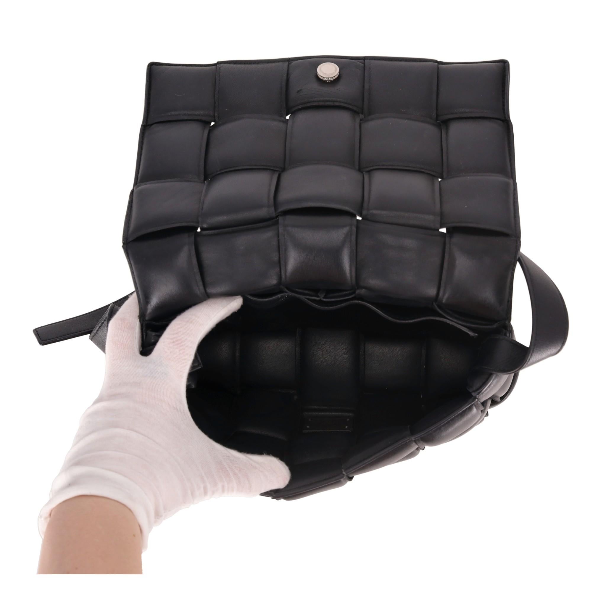 Bolso mediano Crossbody/hombro de piel acolchado Bottega Veneta Cassette 2