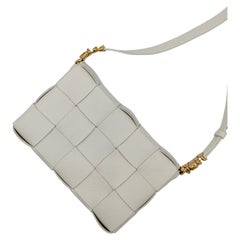 Bottega Veneta Cassette White Shoulder Bag - '20s