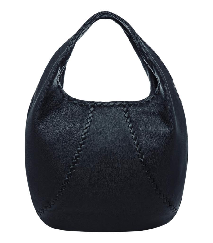Bottega Veneta Cervo Leather Hobo Bag In Fair Condition In London, GB