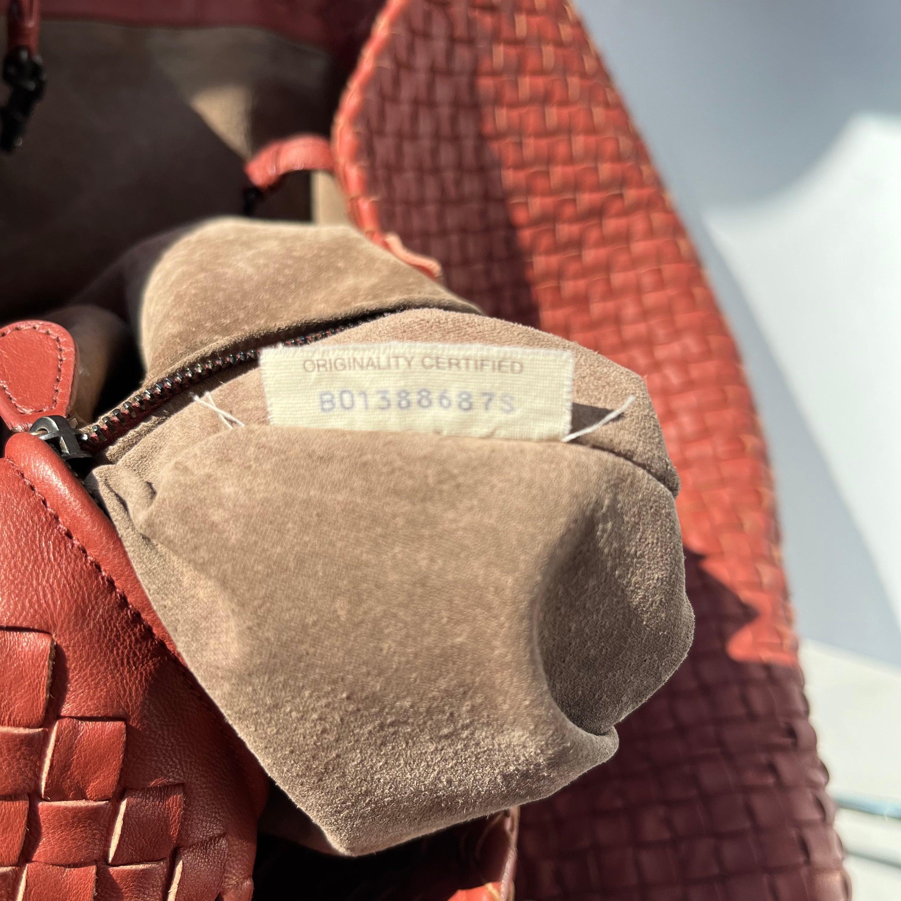 Bottega Veneta Cesta Tote Nappa Intrecciato Leather Brick Red 37cm 9