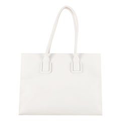 Bottega Veneta Chain Detail Leather Tote Bag