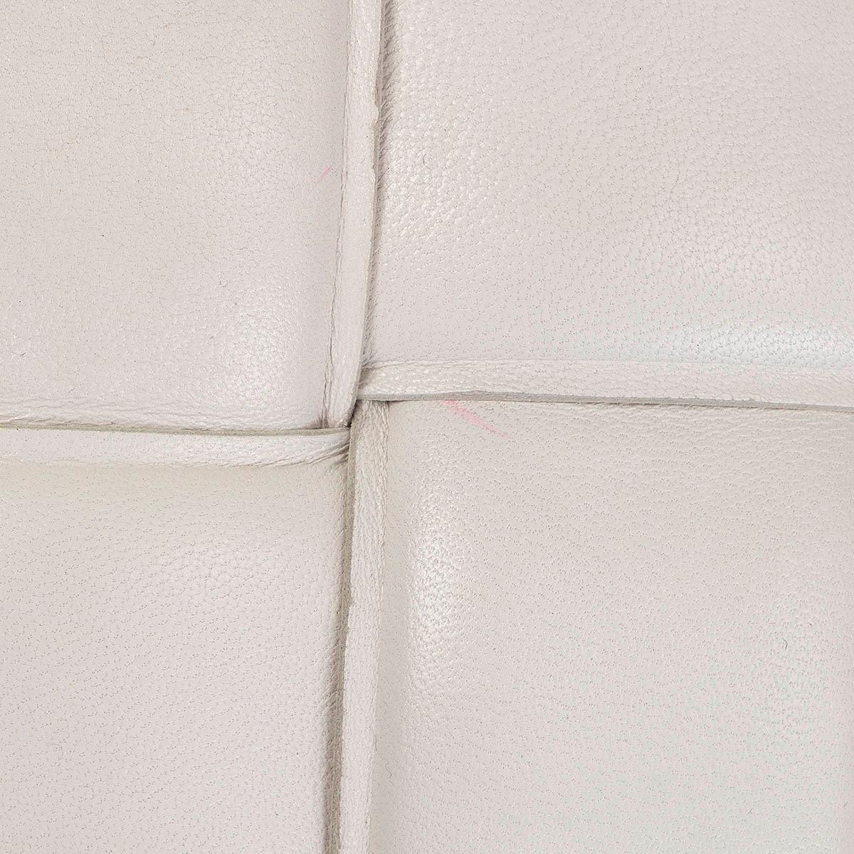 BOTTEGA VENETA Chalk ivory leather CHAIN CASSETTE Shoulder Bag For Sale 2