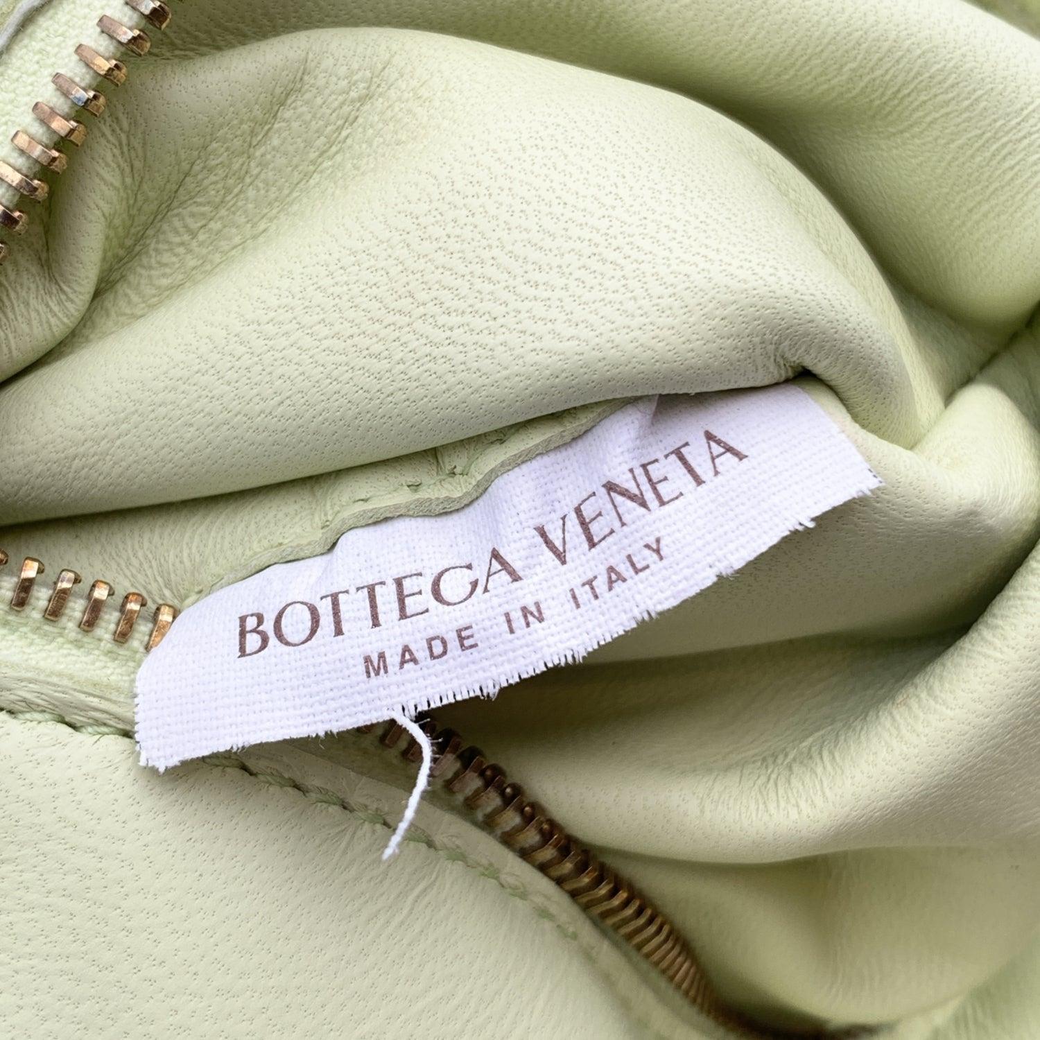 Bottega Veneta Champagne Leather Intreccio Cassette Shoulder Bag 2