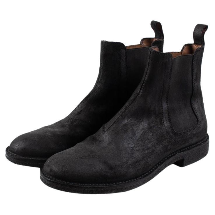 Bottega Veneta Chelsea Boots Suede Leather Men Shoes Size 40EUR/USA7