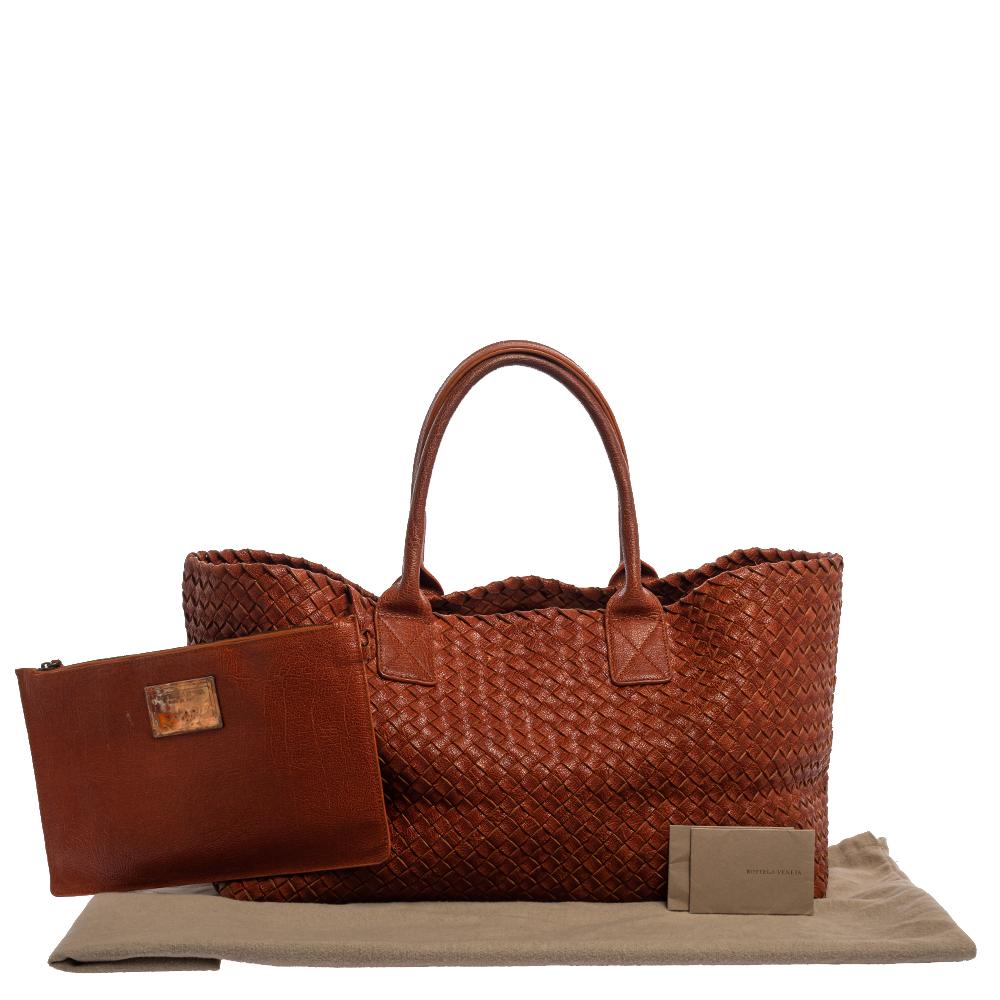 Bottega Veneta Cinnamon Stick Woven Medium Limited Edition 180/500 Cabat Tote 4