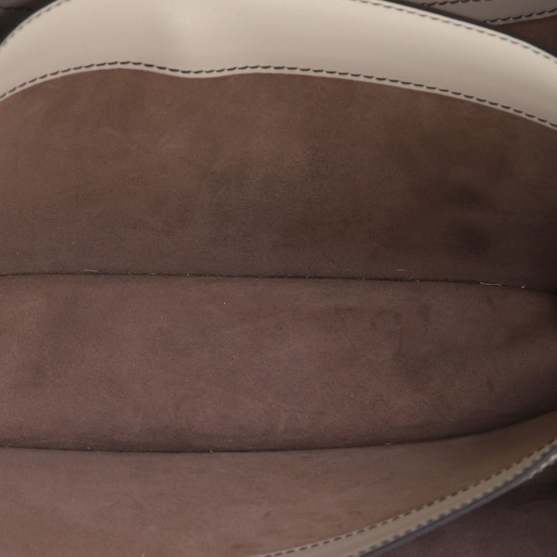 Bottega Veneta City Knot Flap Bag Leather In Good Condition In NY, NY