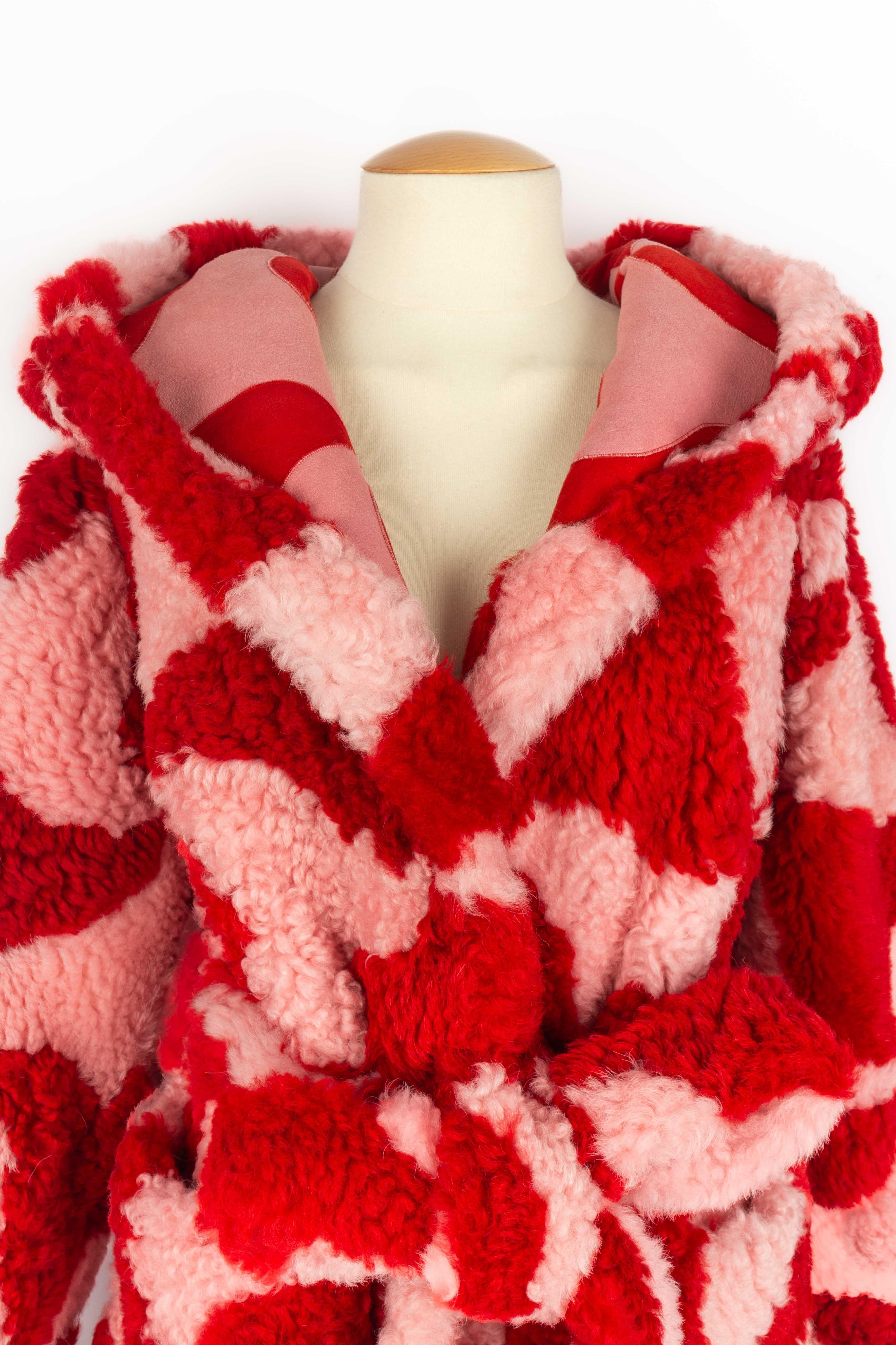 Abrigo Bottega Veneta Resort 2022 Rojo en venta