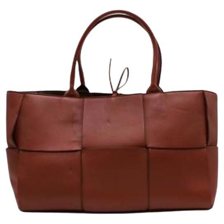 Bottega Veneta Cognac Medium Arco Tote Bag For Sale at 1stDibs