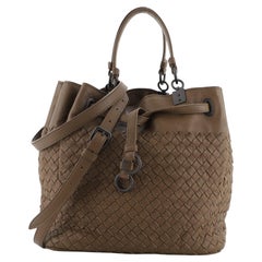 Bottega Veneta Convertible Bucket Bag Intrecciato Nappa Medium