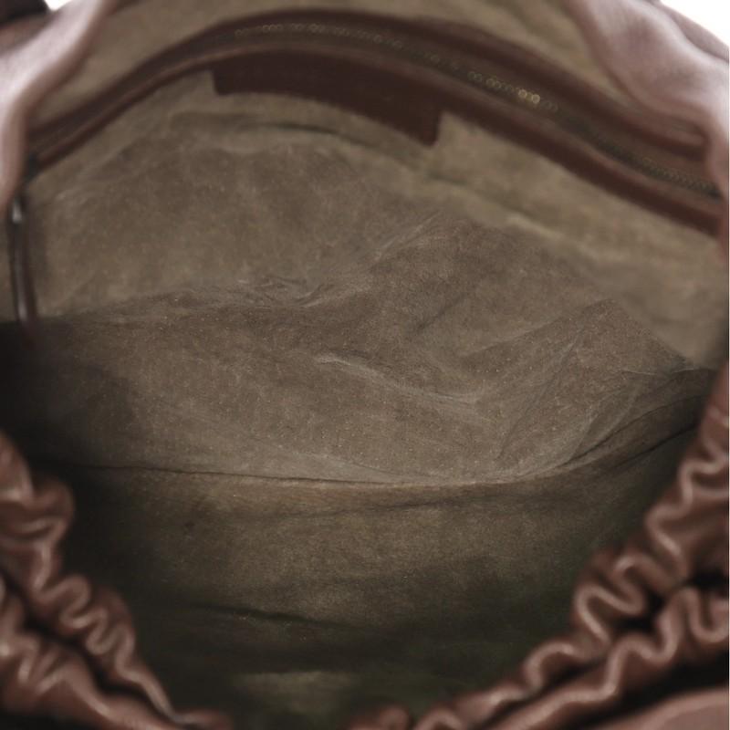 Bottega Veneta Convertible Drawstring Tote Leather with Intrecciato Detail Mediu 1