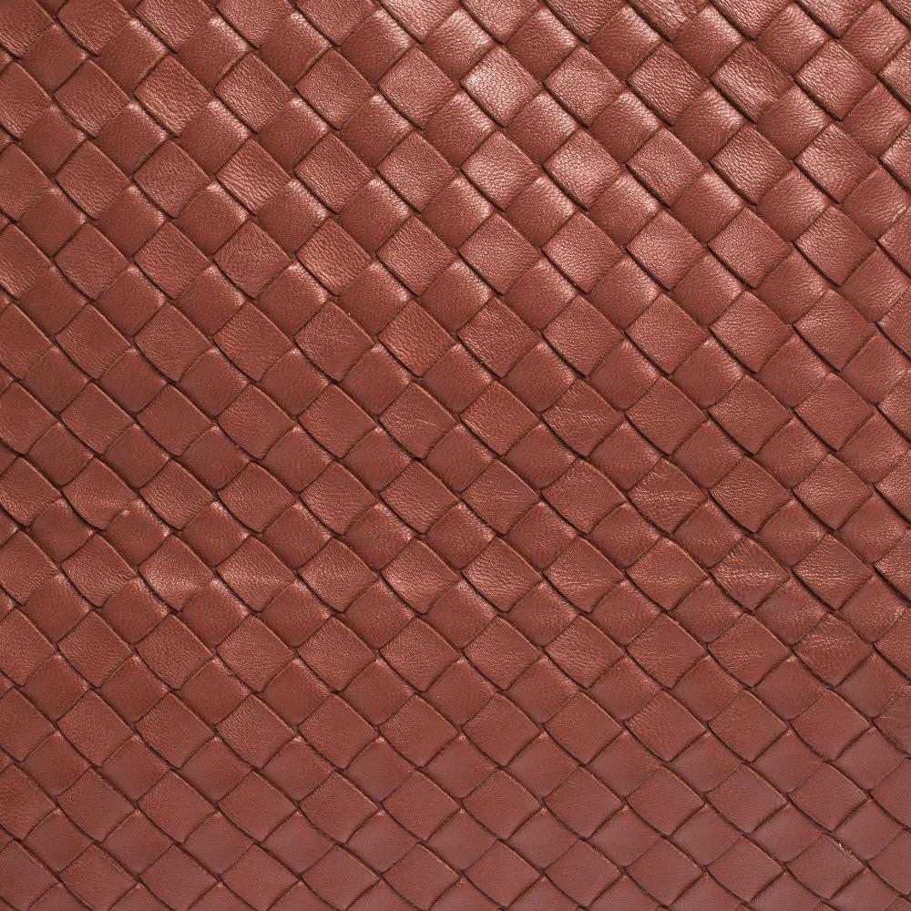 Bottega Veneta Copper Intrecciato Nappa Leather Tote 4